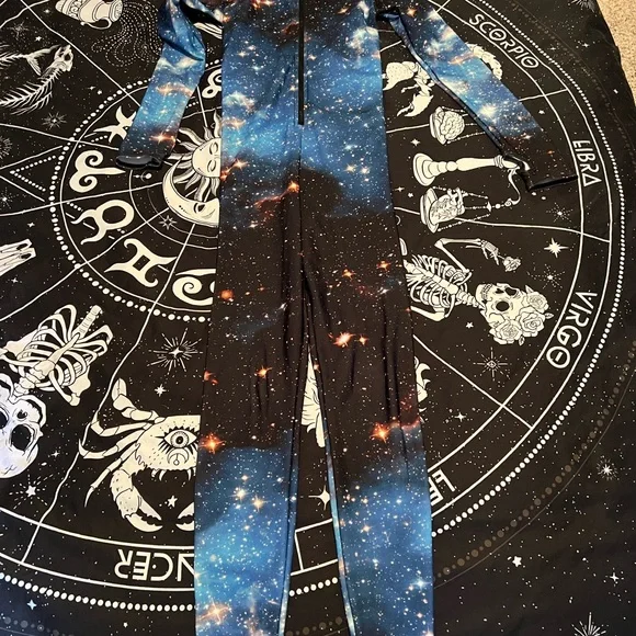 Blackmilk Blue Galaxy Snuggle Suit XS - Sample - Picture 1 of 3